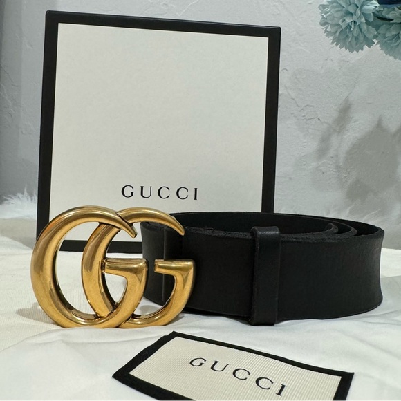 Gucci GG Marmont Wide Belt Size 80•32 - Picture 5 of 12